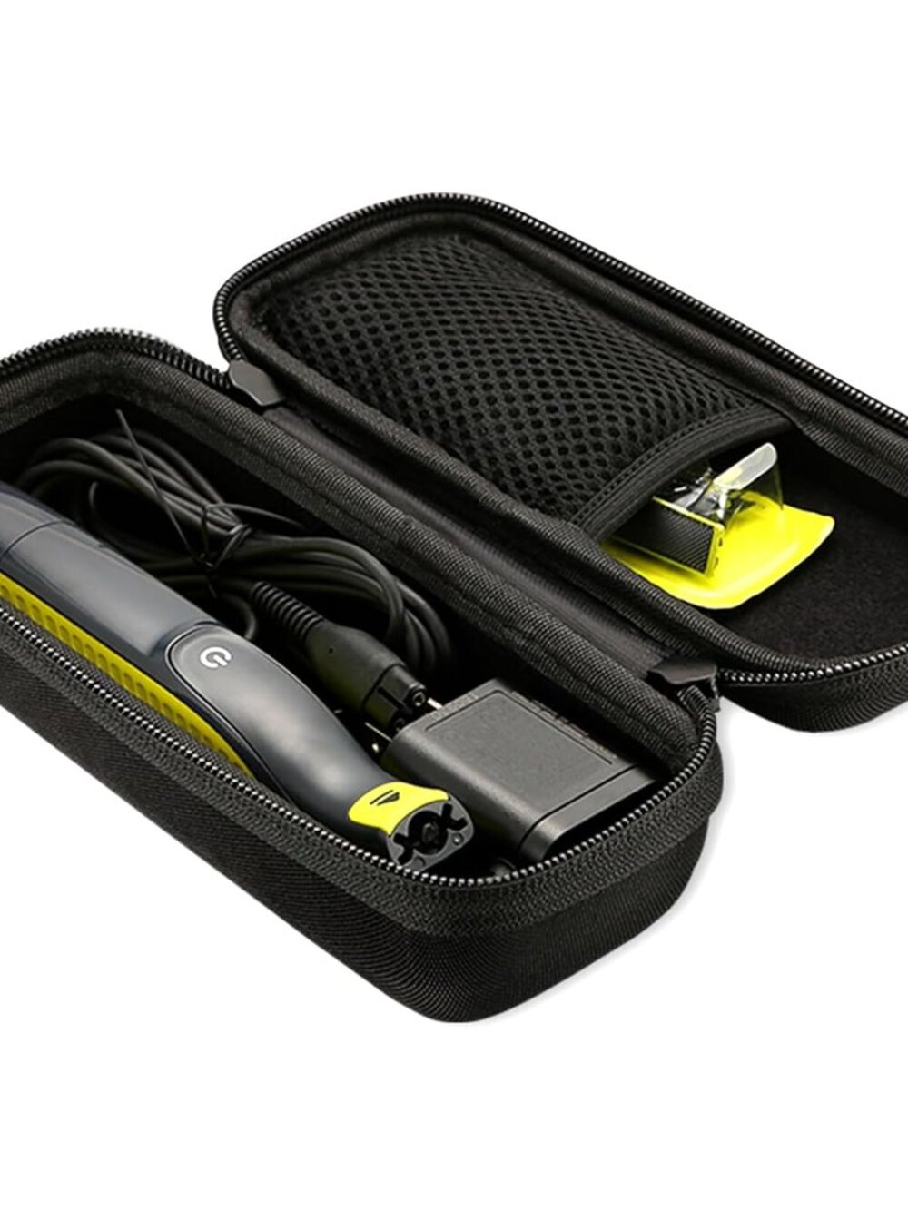 Hard Travel Case for Electric Trimmer & Shaver -Black